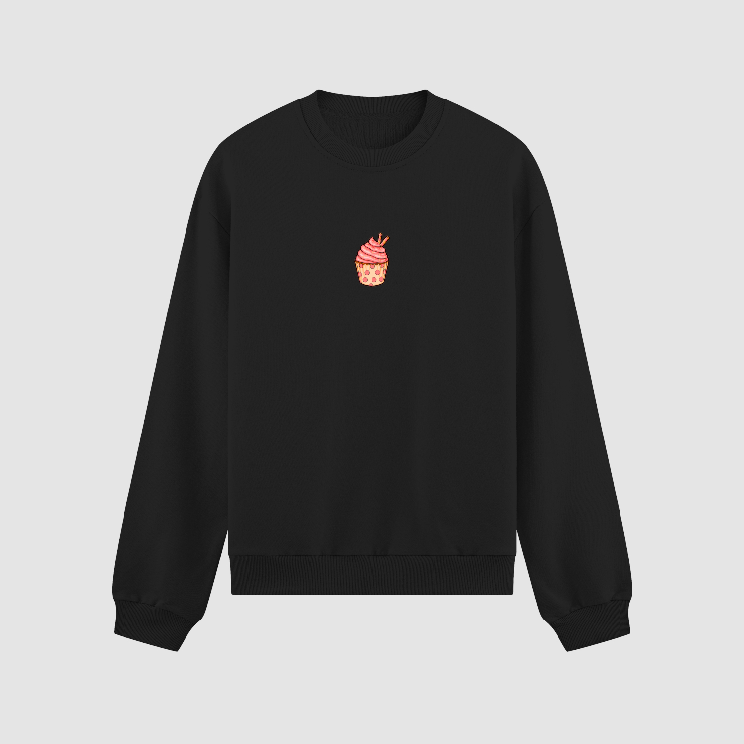 crewneck Bluza bez kaptura Babeczka C00514 - obrazek 1