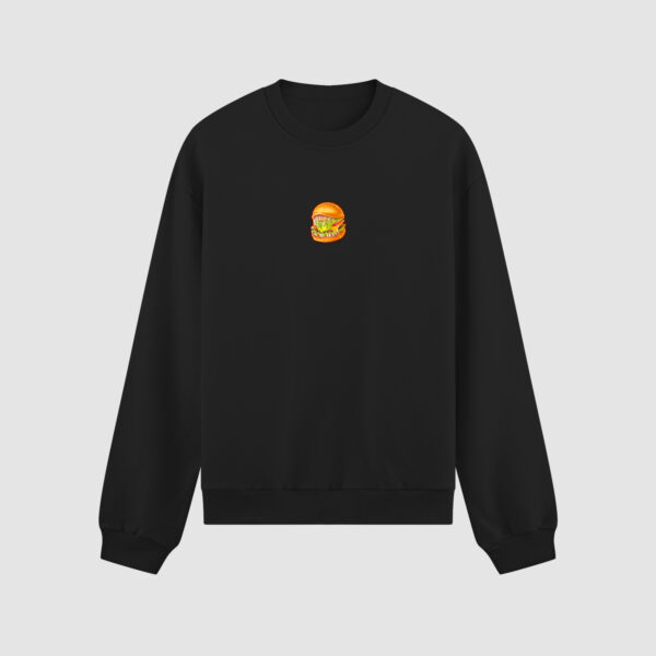 Bluza bez kaptura Burger Zombie C00523
