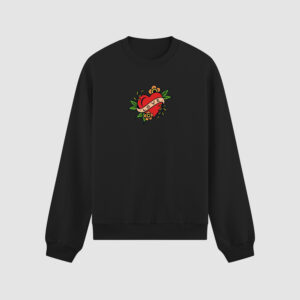 Bluza bez kaptura Serce Love C00577