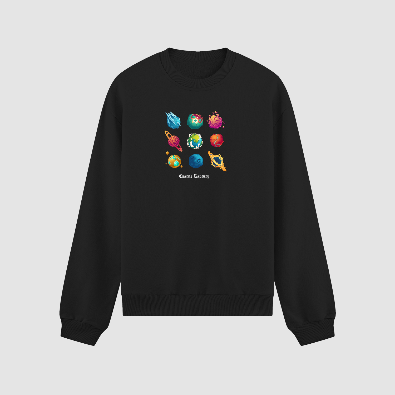 crewneck Bluza bez kaptura Planety C00582 - obrazek 1