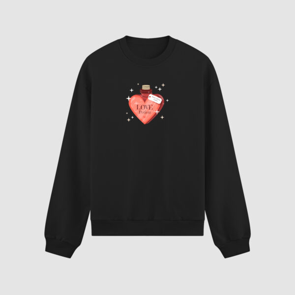 Bluza bez kaptura Love Potion Serce C00585