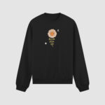 Bluza bez kaptura Kwiat C00589