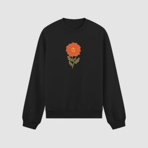 Bluza bez kaptura Kwiat C00591