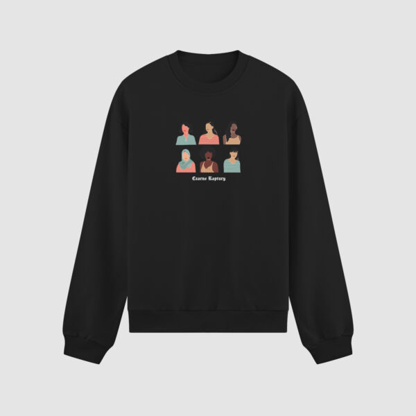 Bluza bez kaptura Kobiety Solidarność C00599