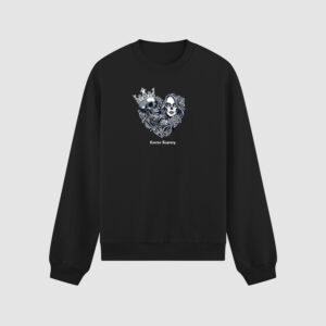 Bluza bez kaptura Serce Czaszki C00606