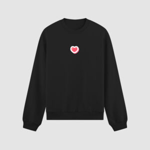 Bluza bez kaptura Serce C00607