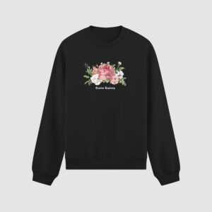 Bluza bez kaptura Kwiaty C00623