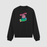Bluza bez kaptura Kwiat C00635
