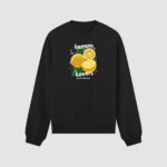 Bluza bez kaptura Cytryna C00637