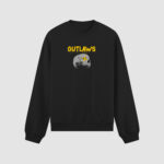 Bluza bez kaptura Outlaws Czaszka C00651