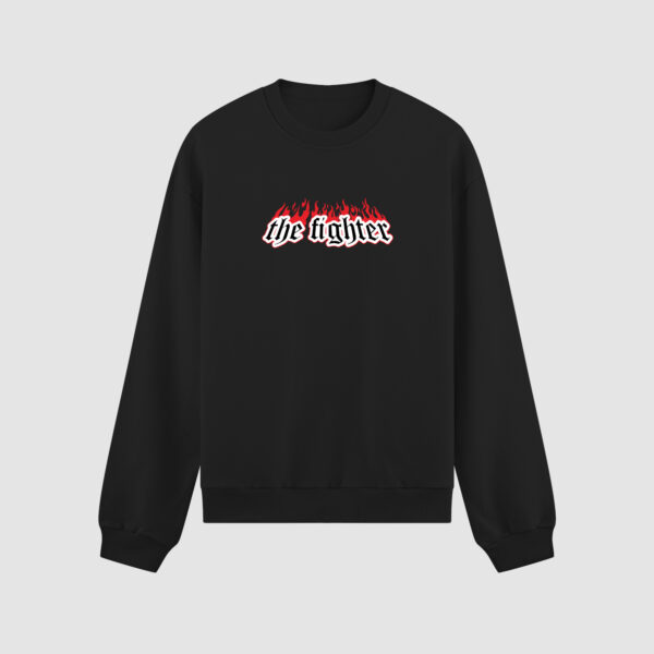 Bluza bez kaptura The Fighter C00657