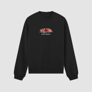 Bluza bez kaptura Kwiaty C00353
