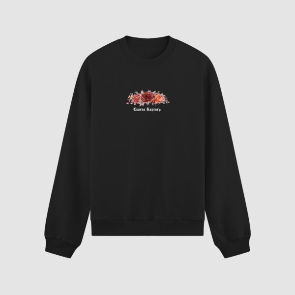 Bluza bez kaptura Kwiaty C00353