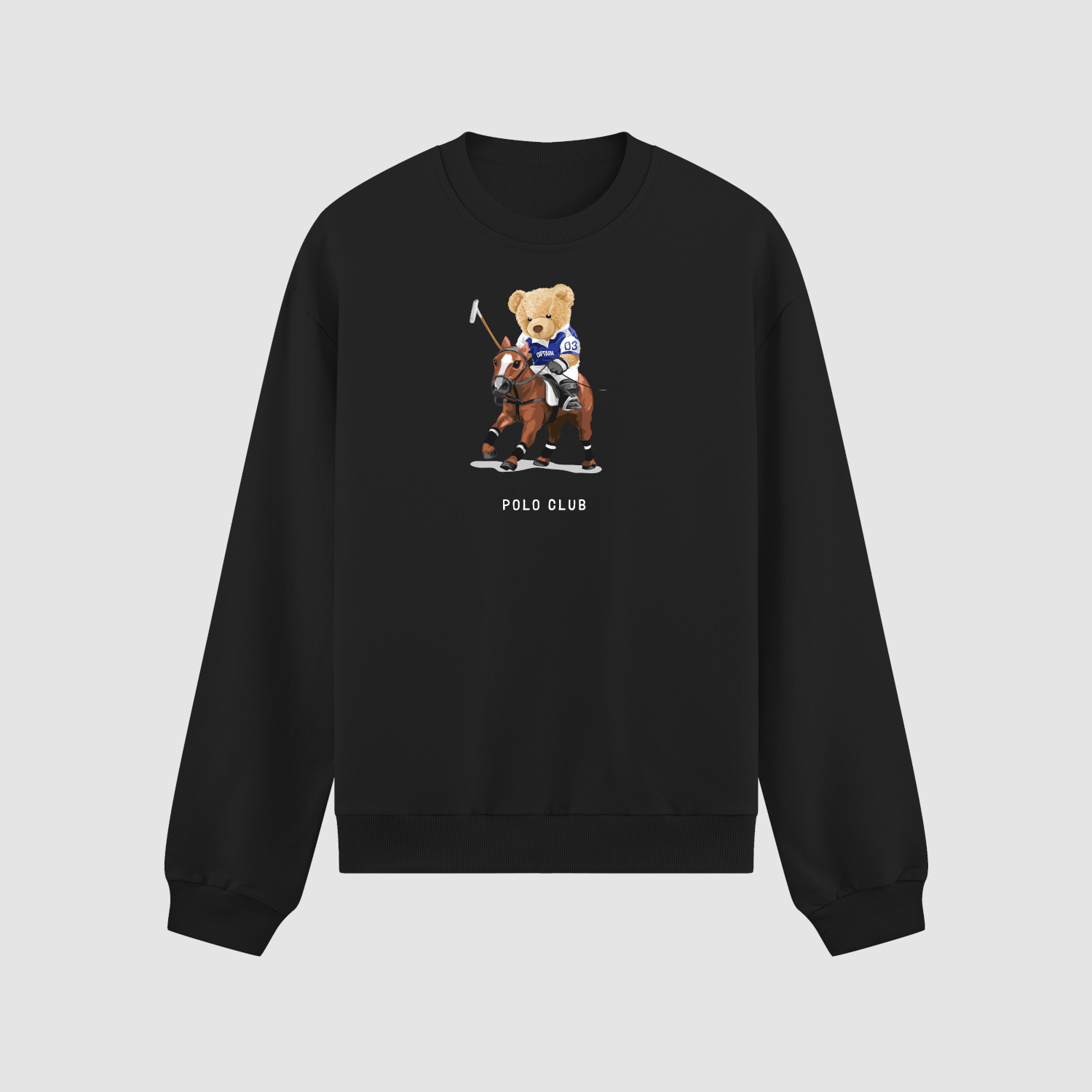 crewneck Bluza bez kaptura Polo Club C00681 - obrazek 1