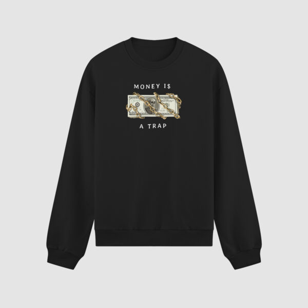Bluza bez kaptura Banknot Pieniądze C00684