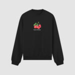 Bluza bez kaptura Wiśnie C00354