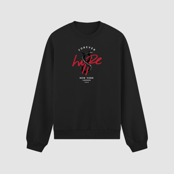 Bluza bez kaptura Hype Wąż C00688