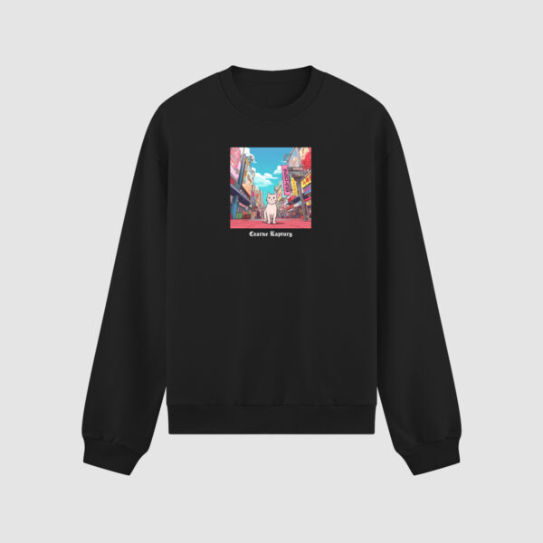 Bluza bez kaptura Kot Anime C00696