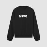 Bluza bez kaptura Love Miłość C00703