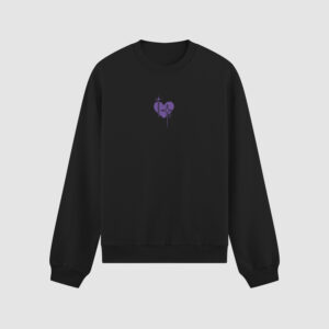 Bluza bez kaptura Serce Y2K C00719