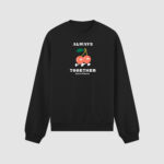 Bluza bez kaptura Wiśnie C00720