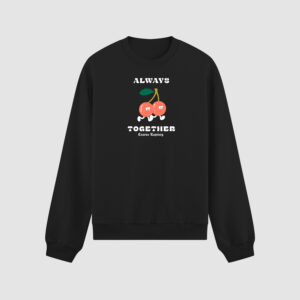 Bluza bez kaptura Wiśnie C00720