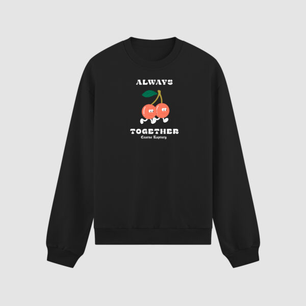 Bluza bez kaptura Wiśnie C00720
