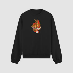 Bluza bez kaptura Tygrys C00722