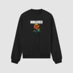 Bluza bez kaptura Burn Roses Róża C00723