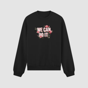 Bluza bez kaptura We Can Do It C00730