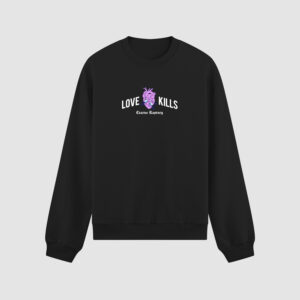 Bluza bez kaptura Love Kills C00734