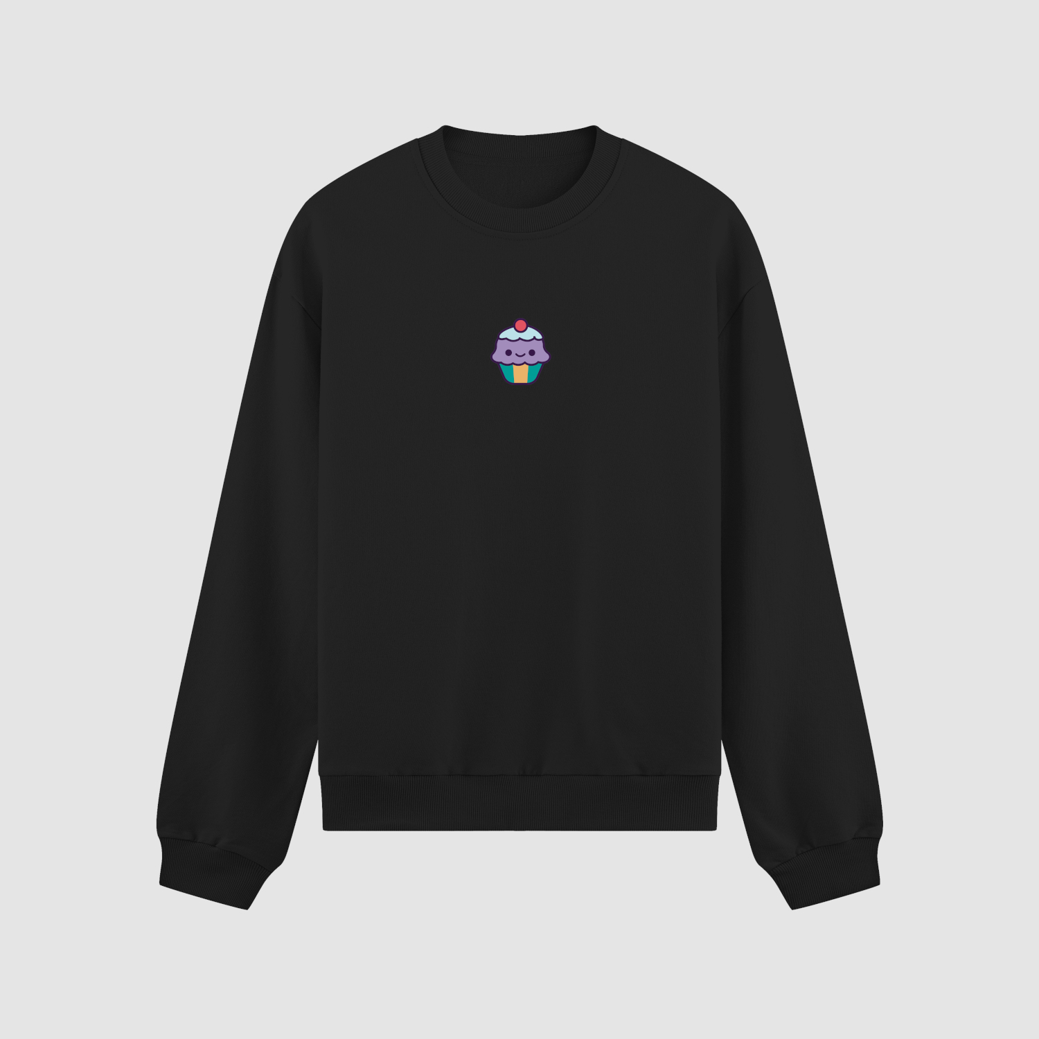 crewneck Bluza bez kaptura Babeczka C00738 - obrazek 1