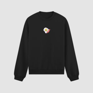 Bluza bez kaptura Jajko Bekon C00741