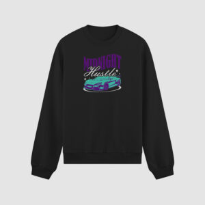 Bluza bez kaptura Hustle Samochód C00746