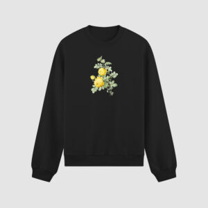Bluza bez kaptura Kwiaty C00360