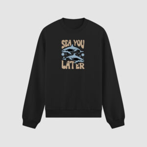 Bluza bez kaptura Delfiny C00747