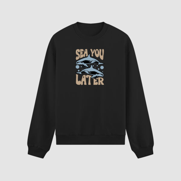 Bluza bez kaptura Delfiny C00747
