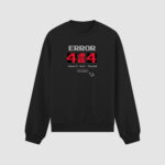 Bluza bez kaptura Error 404 C00756