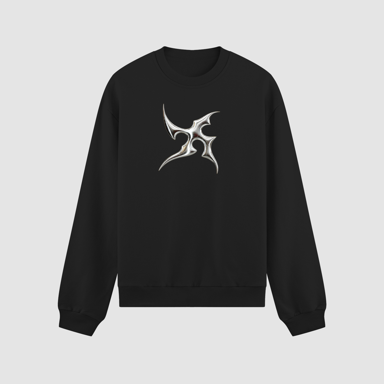 crewneck Bluza bez kaptura Y2K Streetwear C00779 - obrazek 1