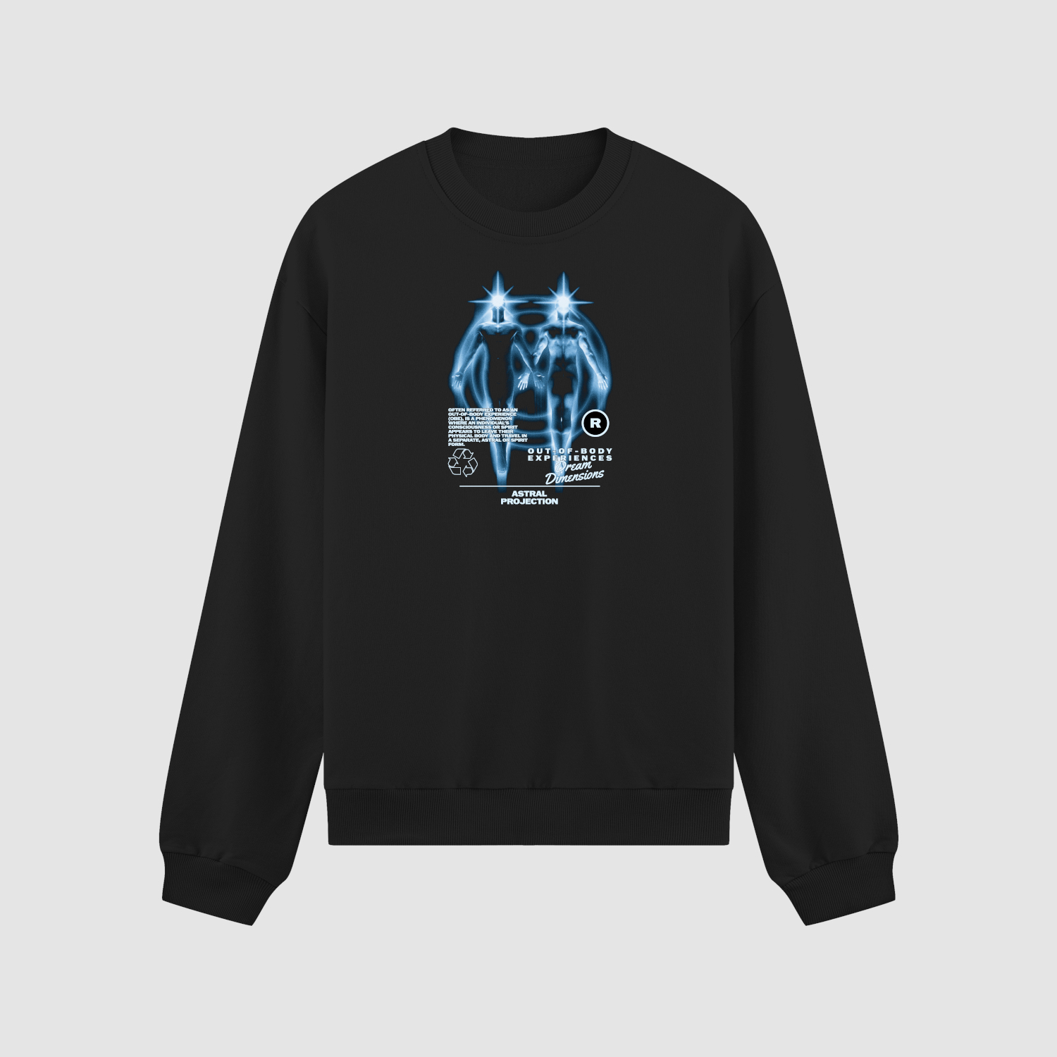 crewneck Bluza bez kaptura Postacie Streetwear C00785 - obrazek 1