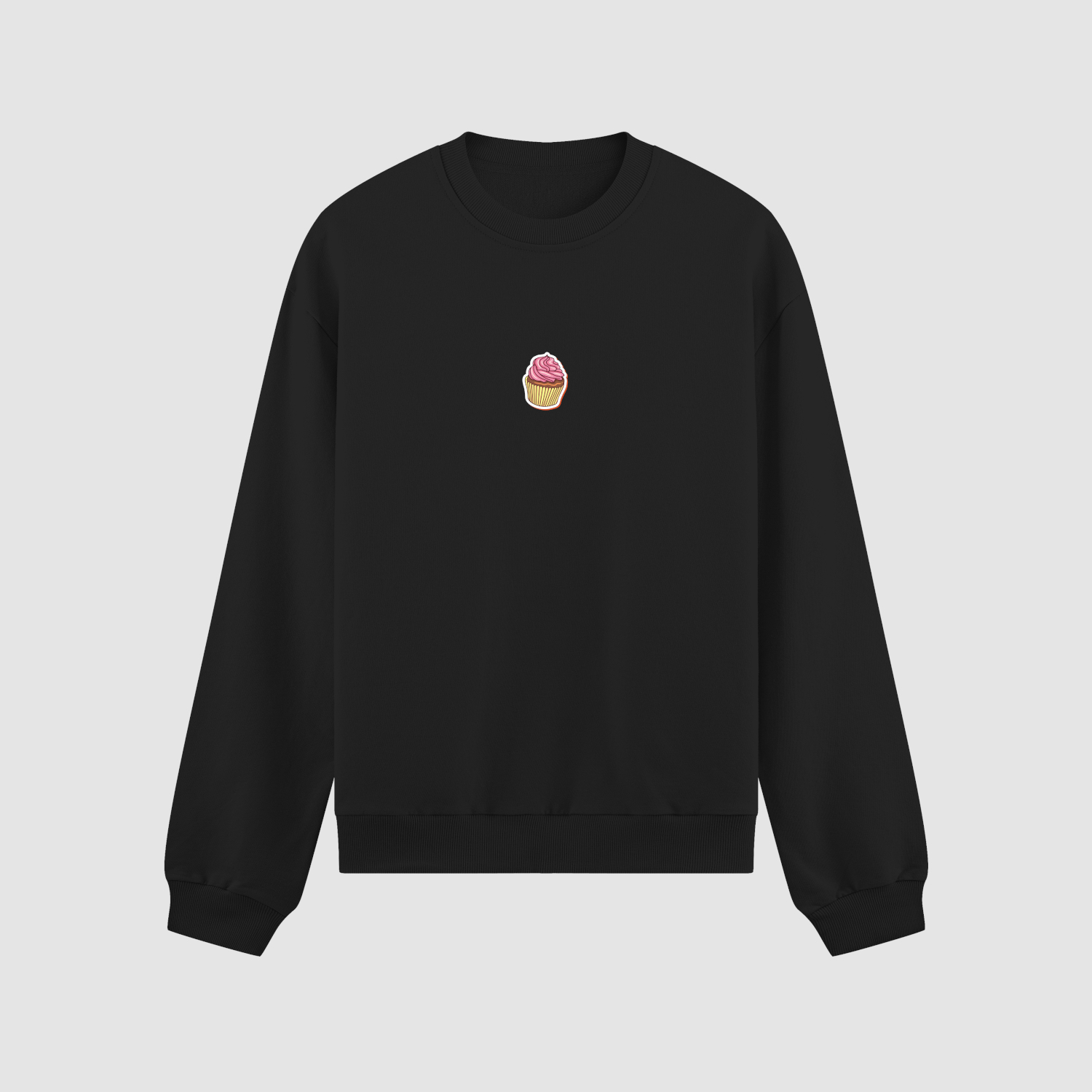 crewneck Bluza bez kaptura Babeczka C00365 - obrazek 1