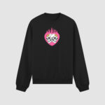 Bluza bez kaptura Czaszki Serce C00797