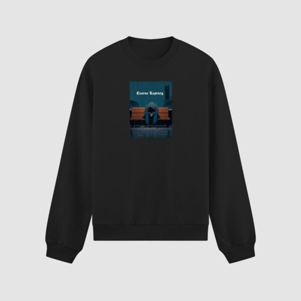 Bluza bez kaptura Samotność Deszcz C00803