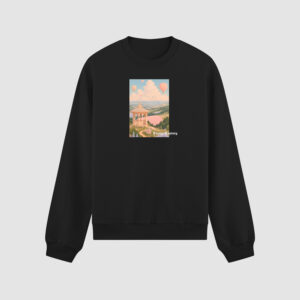 Bluza bez kaptura Pejzaż C00811