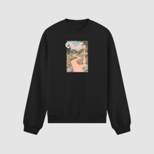 Bluza bez kaptura Pejzaż C00812