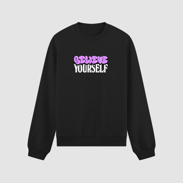 Bluza bez kaptura Believe Yourself C00815