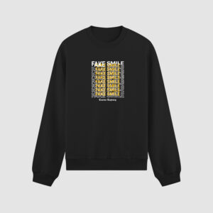 Bluza bez kaptura Fake Smile C00322