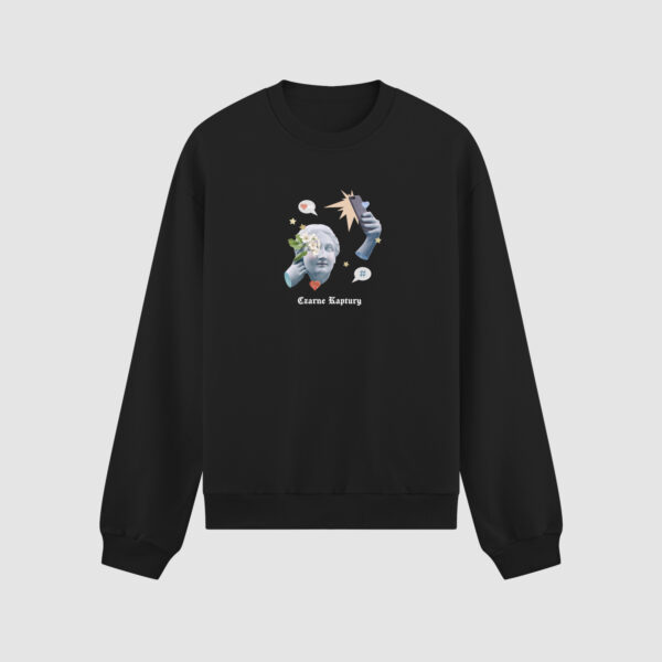 Bluza bez kaptura Rzeźba Sztuka C00376