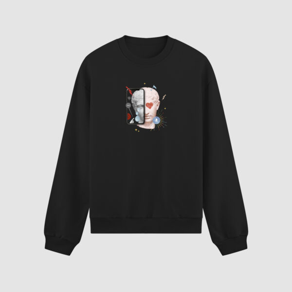 Bluza bez kaptura Rzeźba C00378