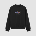 Bluza bez kaptura Rekin Płomienie C00395